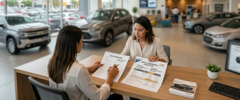 ¿Es mejor comprar un auto con crédito bancario o con compra programada?