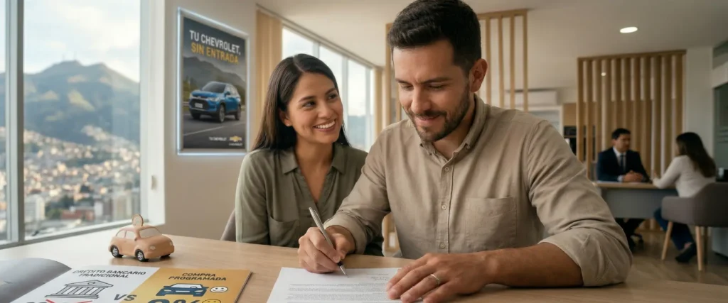 ¿Se puede sacar un auto sin entrada en Ecuador?